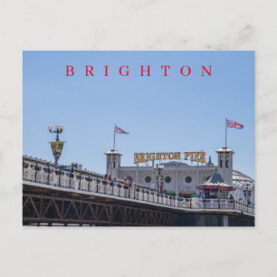 vykort för Brighton Pier-vy