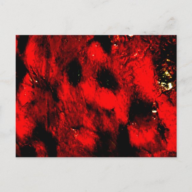 Vykort för brinnande man (Framsida)