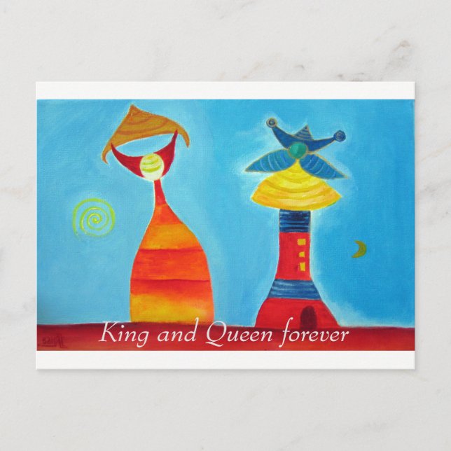 vykort för bröllop (Framsida)