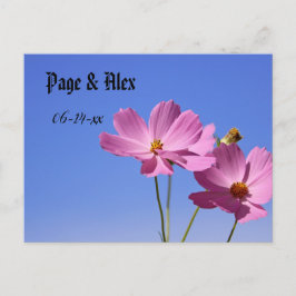 vykort för bröllop