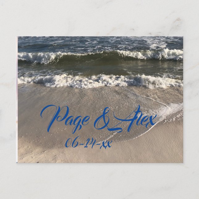 vykort för bröllop (Framsida)