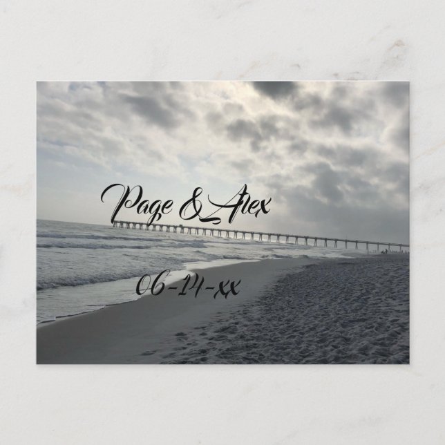 vykort för bröllop (Framsida)