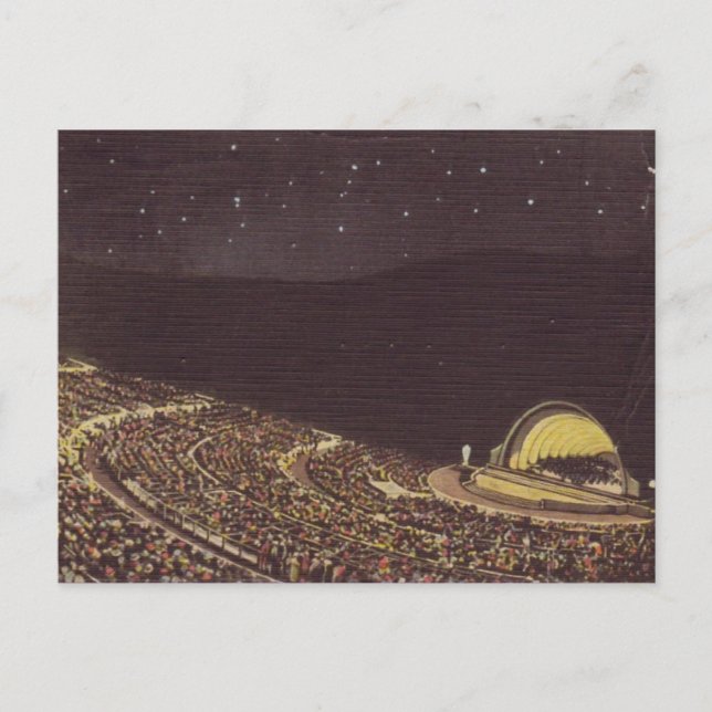 vykort för Bröllop-eskort för Hollywood Bowl (Framsida)