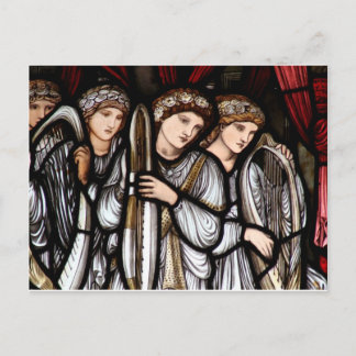 Vykort för Burne-Jones änglarjul