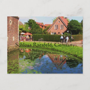 vykort för Castle Raesfeld (Tysklant)