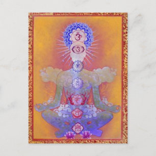 vykort för CHAKRA SYSTEM