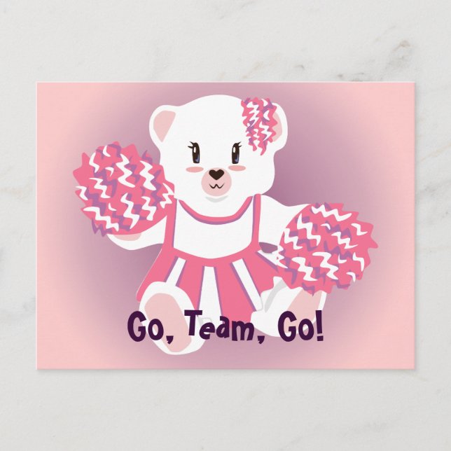 vykort för Cheer Bear Postcard (Framsida)