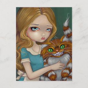 vykort för ’Cheshire Cat Cuddle’