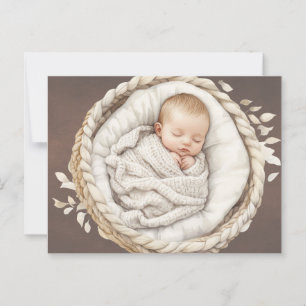 vykort för Cute Baby Neutralt