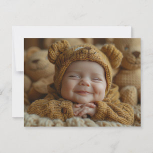 vykort för Cute Baby Neutralt