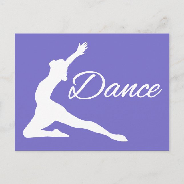 vykort för DANCE anpassningsbar (Framsida)