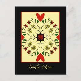 vykort för Danke schön