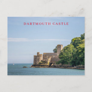 vykort för Dartmouth Castle-vy
