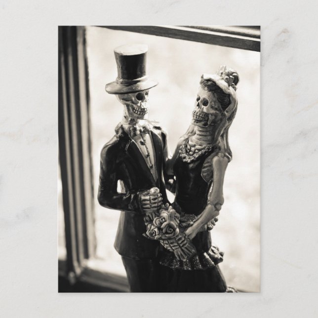 vykort för day of the dead (Framsida)