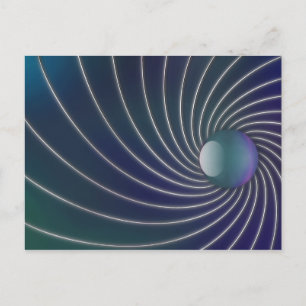 vykort för Deep Sea Spiral