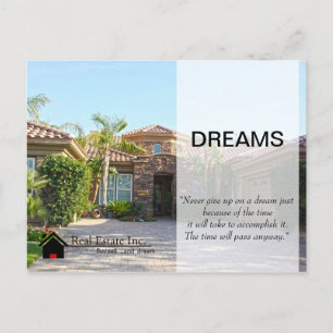 vykort för Dream Home Real Gods