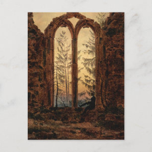 vykort för Dreamer (av Caspar David Friedrich)