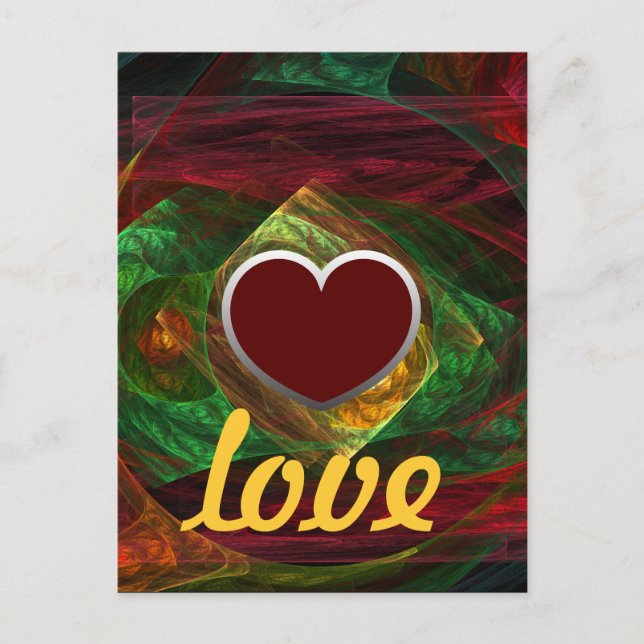 Vykort för Dynamic Connections Kärlek (Framsida)