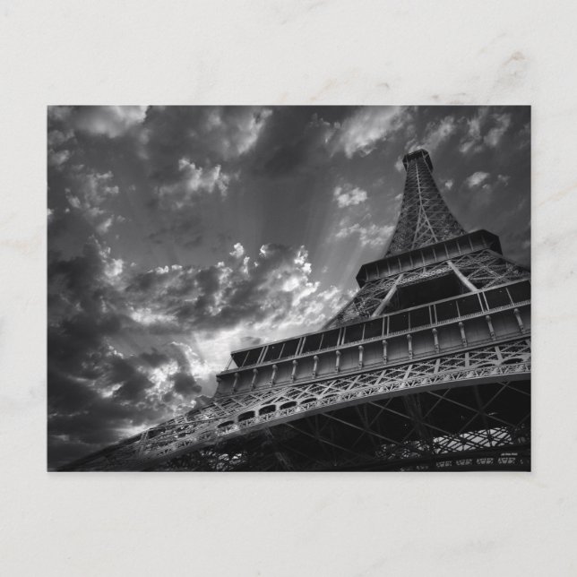 vykort för Eiffel torn (Framsida)