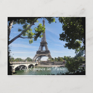 vykort för eiffel torn
