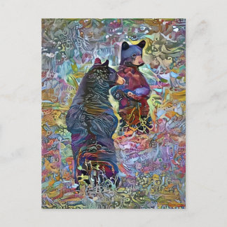 vykort för fält Resa