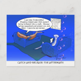 vykort för fångst och frisläppande