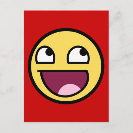 vykort för fantastisk Ansikte