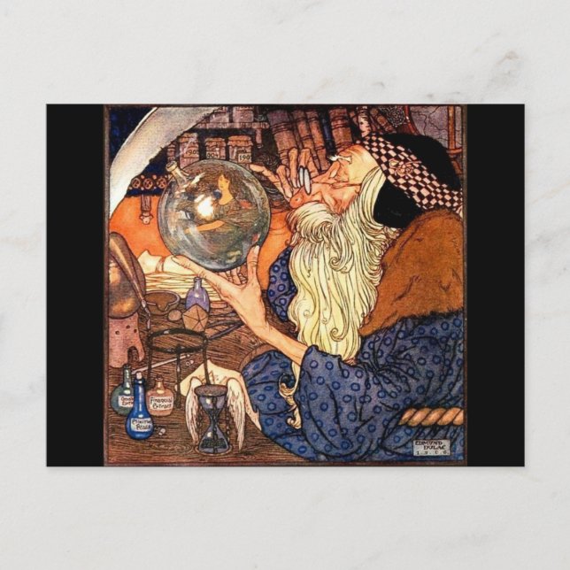 vykort för far-vintage (Framsida)