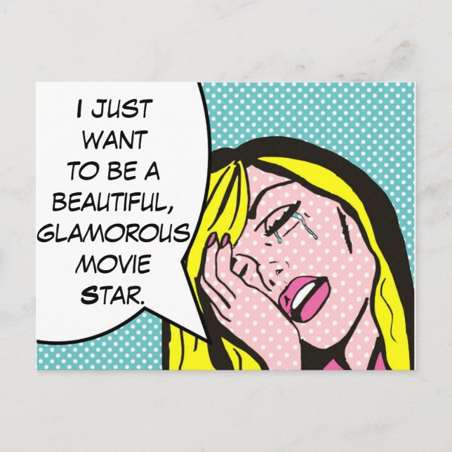 vykort för filmstjärnans popup-artikel (Framsida)