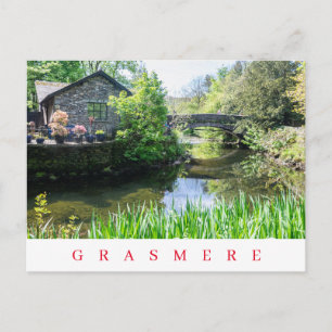 vykort för floden Grasmere Rothay