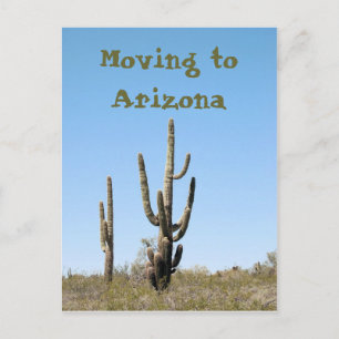 Vykort för flytt till Arizona