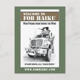 vykort för FOB Haiku bok