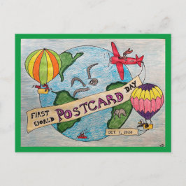 Vykort för första världsportdagen