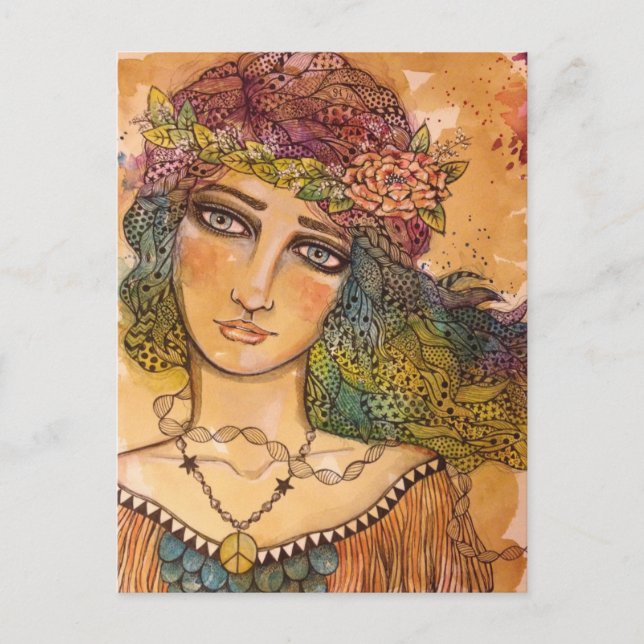 Vykort för fred, Kärlek och enighet (Framsida)