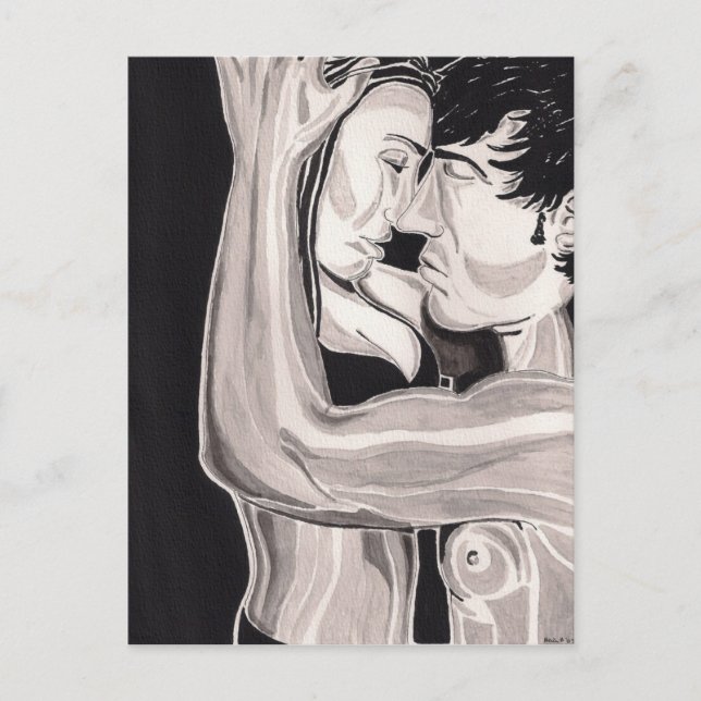 vykort för frestelse (Framsida)