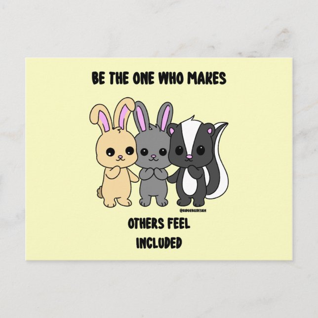 vykort för friska djur (Framsida)