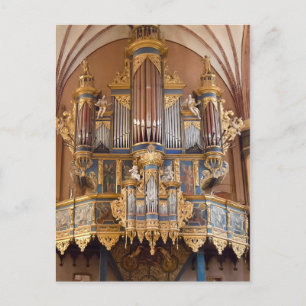 Vykort för Frombork domkyrkaorgan