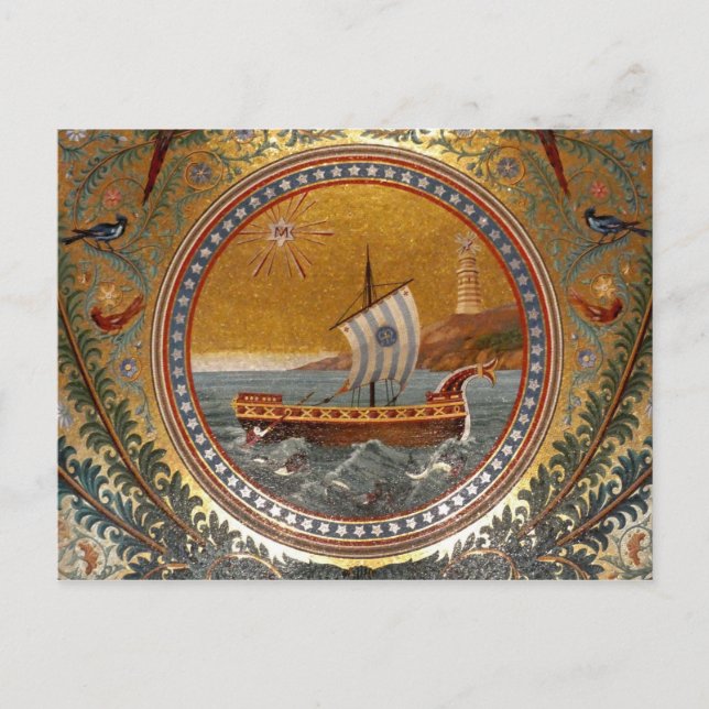 vykort för gammal frakt (Framsida)