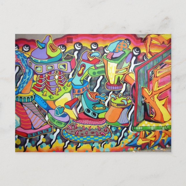 vykort för gata (Framsida)