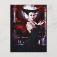 vykort för Gothic Fae Magnificence-affär