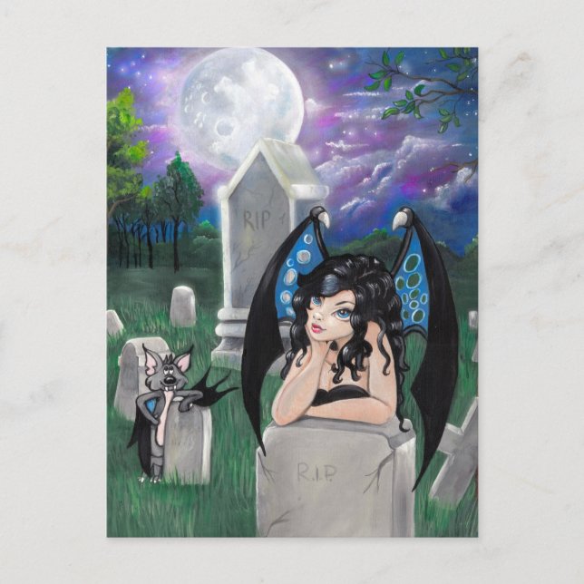 vykort för "Gothic Midnight" (Framsida)