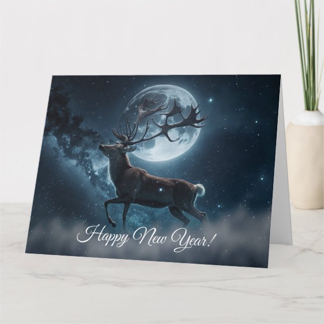 vykort för gott nytt år (Framsida)