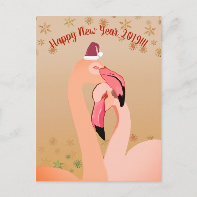 vykort för gott nytt år (Framsida)