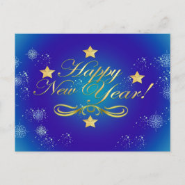 vykort för gott nytt år Helgdag