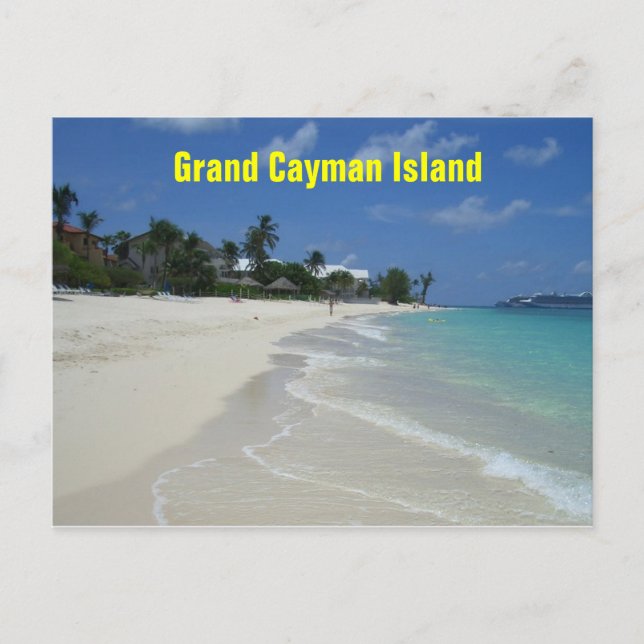vykort för Grand Cayman Island (Framsida)