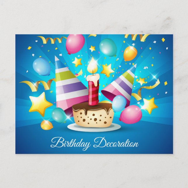 vykort för grattis på födelsedagen (Framsida)