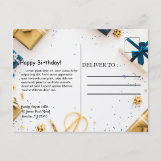 vykort för grattis på födelsedagen