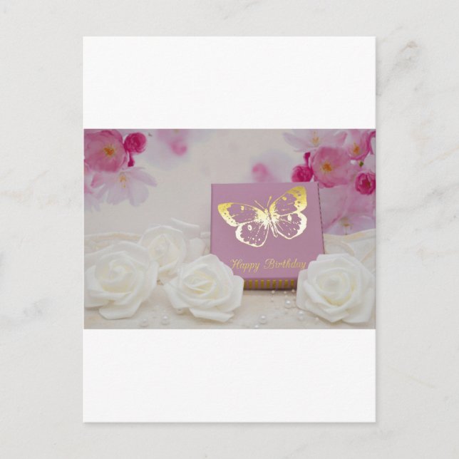 vykort för grattis på födelsedagen Helgdag (Framsida)