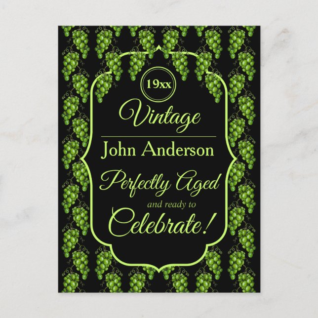 vykort för grönt (Framsida)