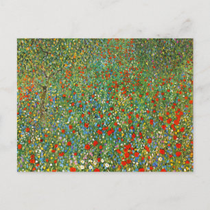 Vykort för Gustav Klimt vallmofält